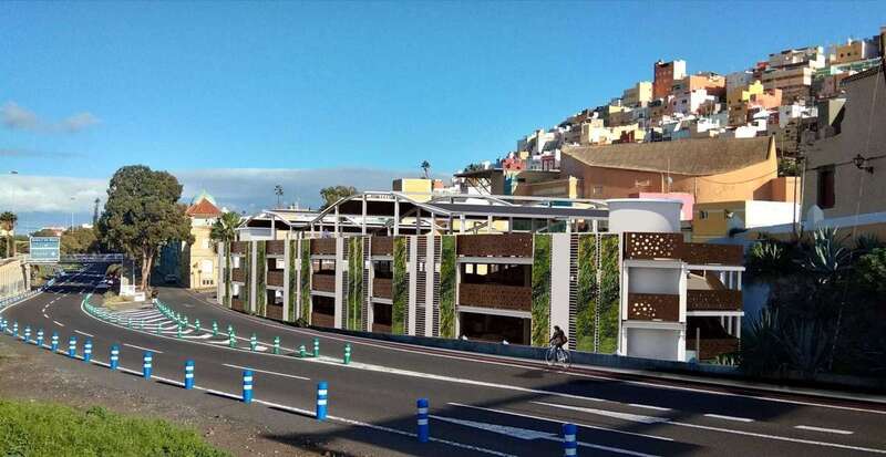 La fachada exterior simulará un jardín vertical que se integrará en el entorno / TA